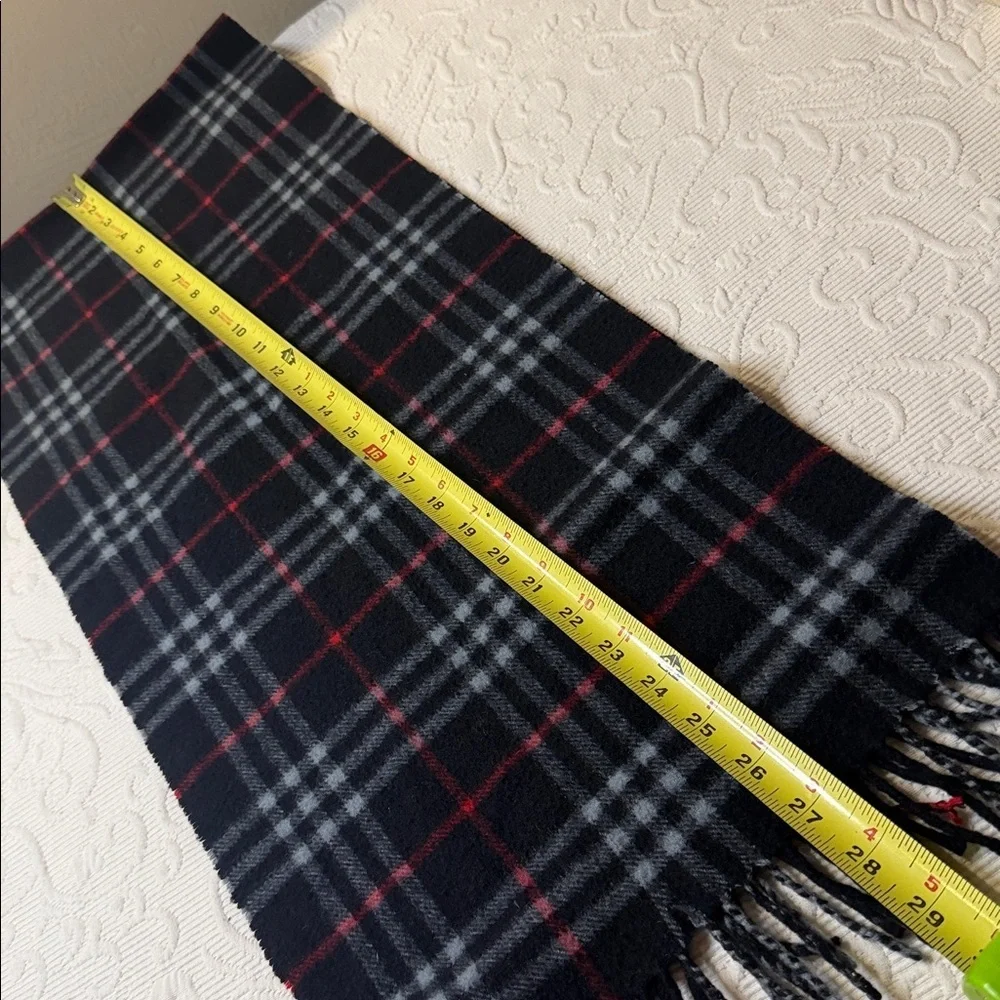 Burberry Cashmere Scarf. Made in England.